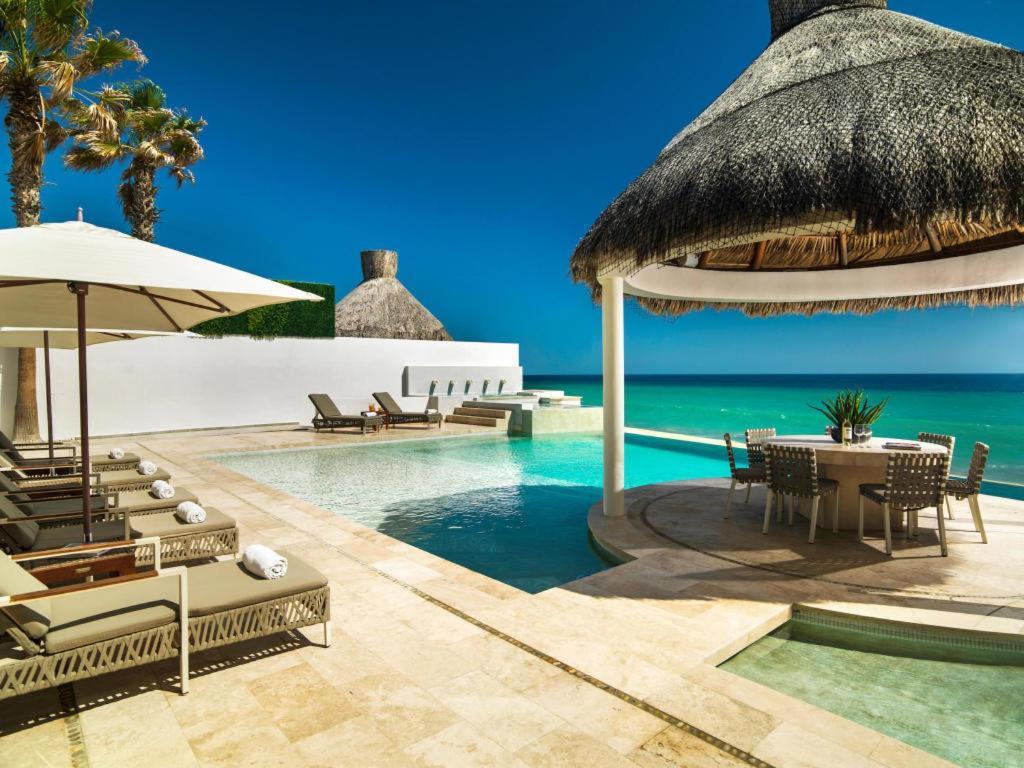 Ultra Exclusive Beachfront Villa Just Steps From The Sand With Butler Included San José del Cabo Exterior foto